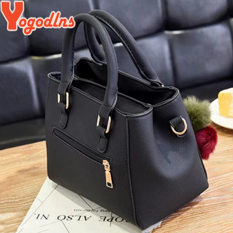 Women Beading Pendant Handbag Ladies Embossed Shoulder Bag Ladies Messenger Bag Hairball Bags High Quality Bag