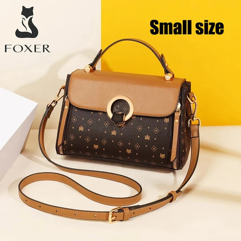 Women'S Shoulder Bag Vintage Signature Tote Bag 2025 Luxury Fashion Female Handbag Crossbody Purse