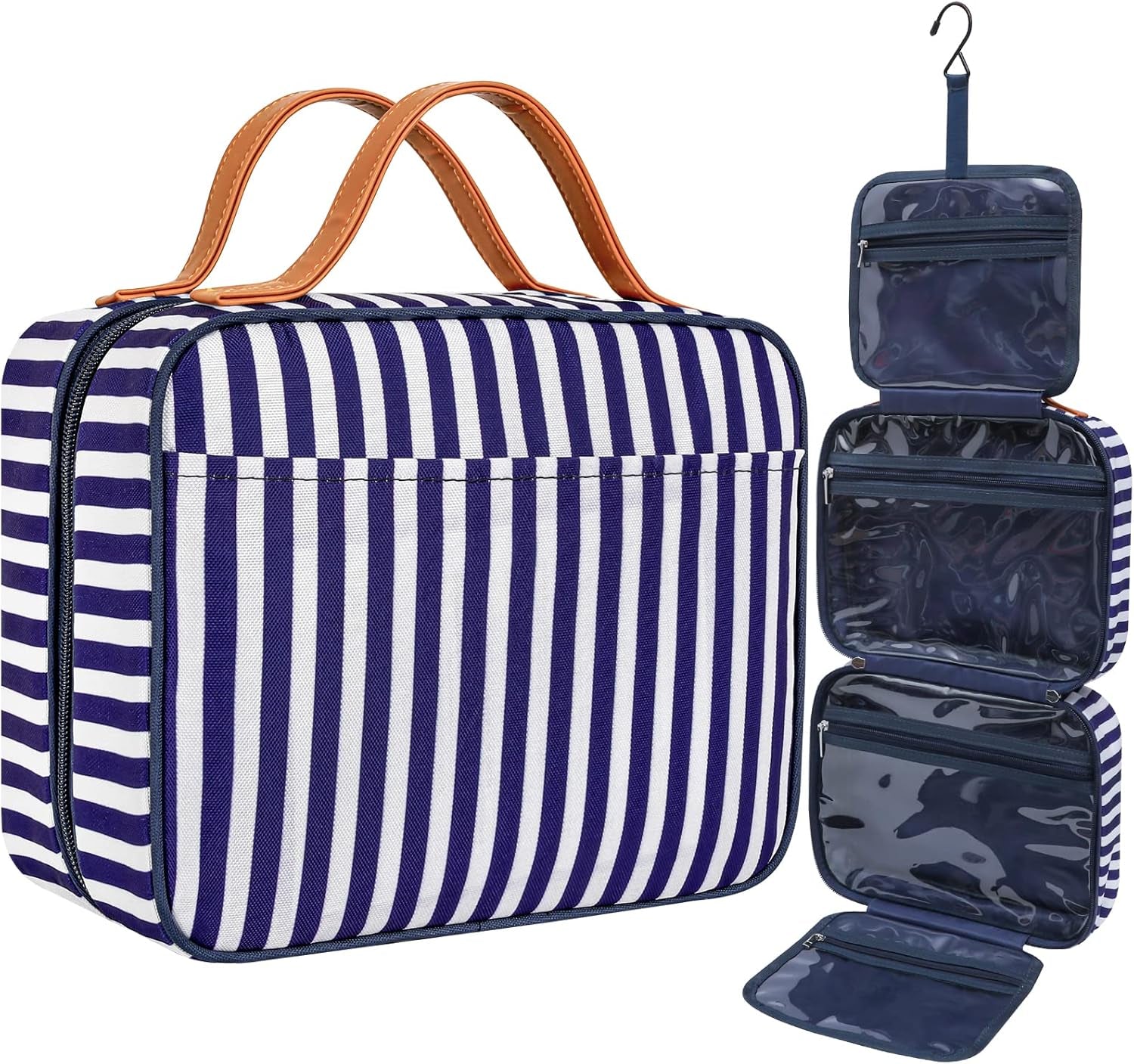 Trousse De Toilette Voyage Pour Homme Et Femme, Sac De Toilette Imperméable Et Suspendu, Trousse Maquillage