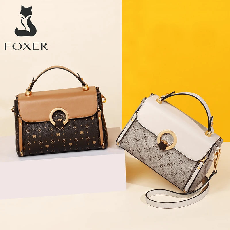 Women'S Shoulder Bag Vintage Signature Tote Bag 2025 Luxury Fashion Female Handbag Crossbody Purse