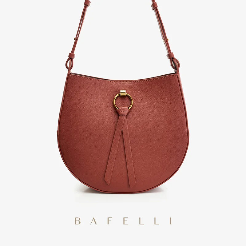 CLASSIC 2025 WOMEN'S BAG  BRAND BACKPACK STYLISH FEMALE SHOULDER CROSSBODY SADDLE VINTAGE STYLE LEATHER PURSE RETRO