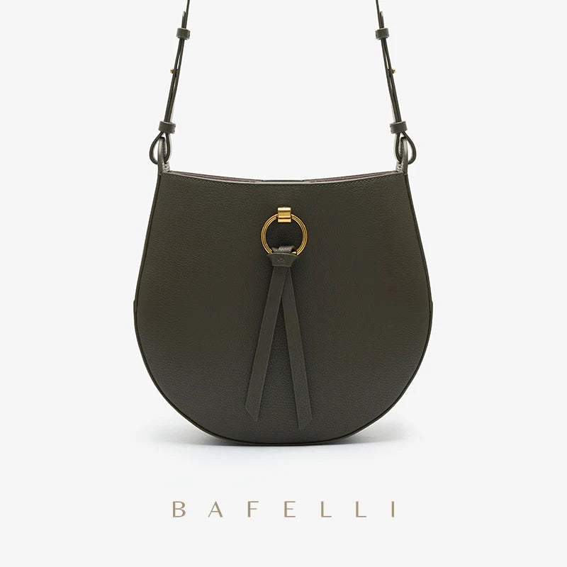 CLASSIC 2025 WOMEN'S BAG  BRAND BACKPACK STYLISH FEMALE SHOULDER CROSSBODY SADDLE VINTAGE STYLE LEATHER PURSE RETRO