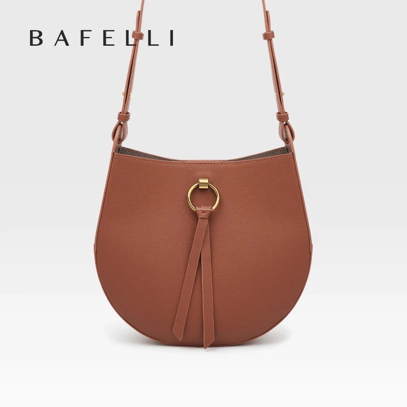 CLASSIC 2025 WOMEN'S BAG  BRAND BACKPACK STYLISH FEMALE SHOULDER CROSSBODY SADDLE VINTAGE STYLE LEATHER PURSE RETRO