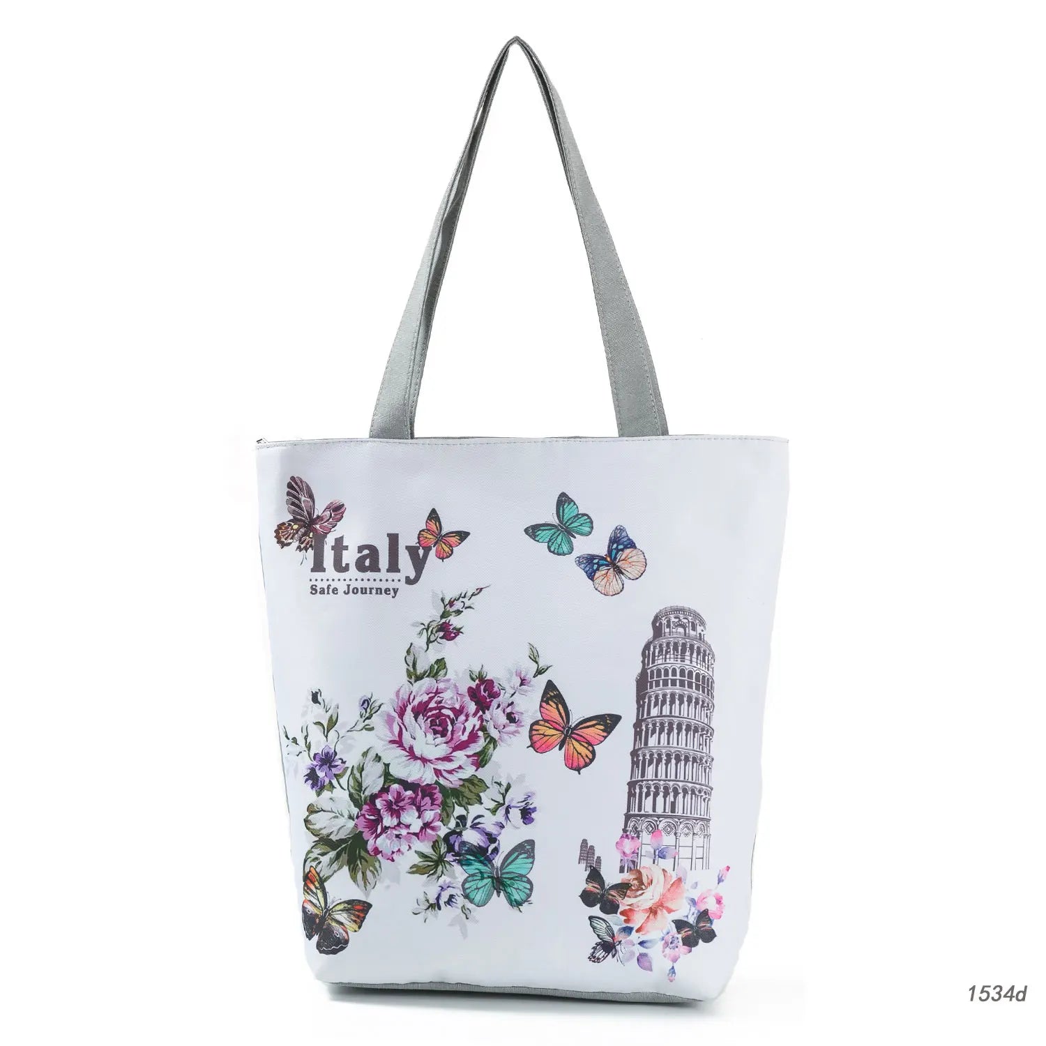 Floral and Owl Printed Women'S Casual Tote Female Daily Use Female Shopping Bag Ladies Single Shoulder Handbag Simple Beach Bag