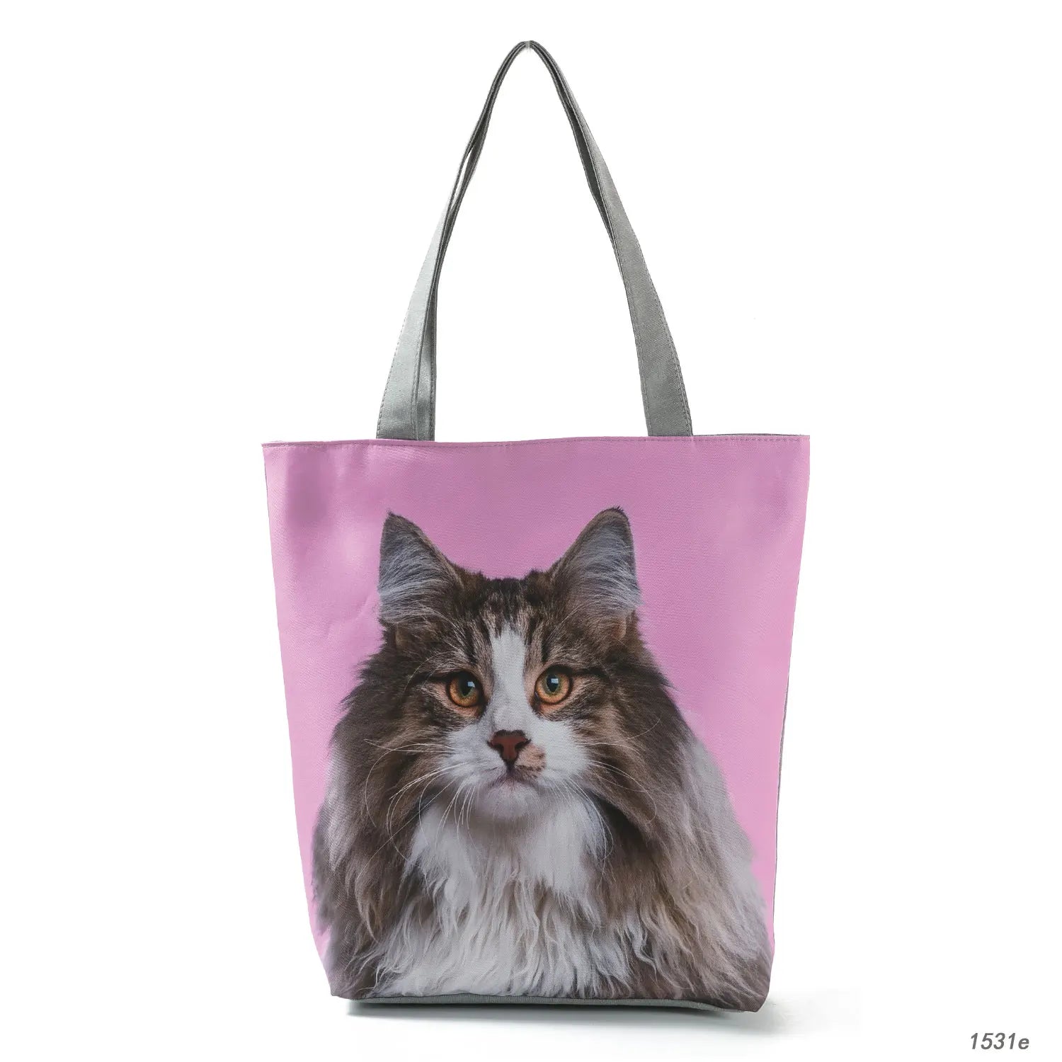 Floral and Owl Printed Women'S Casual Tote Female Daily Use Female Shopping Bag Ladies Single Shoulder Handbag Simple Beach Bag