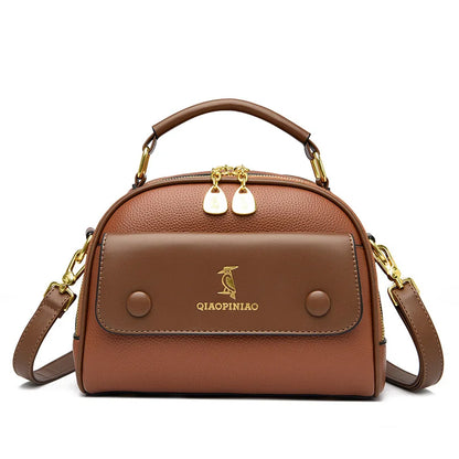 High Quality Leather Crossbody Shoulder Bag Women 2023New Luxury Fashion Purse and Handbag Designer Ladies Tote Brand Female Sac