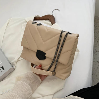 V-Line Crossbody Bag for Women 2022 Fashion Sac a Main Females Shoulder Bag Females Handbags and Purses with Handle