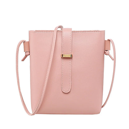 Women Bucket Bags PU Leather Zipper Crossbody Shoulder Messenger Bag for Daily Top Quality Women'S Purse Cartera Mujer Monedero