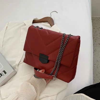 V-Line Crossbody Bag for Women 2022 Fashion Sac a Main Females Shoulder Bag Females Handbags and Purses with Handle