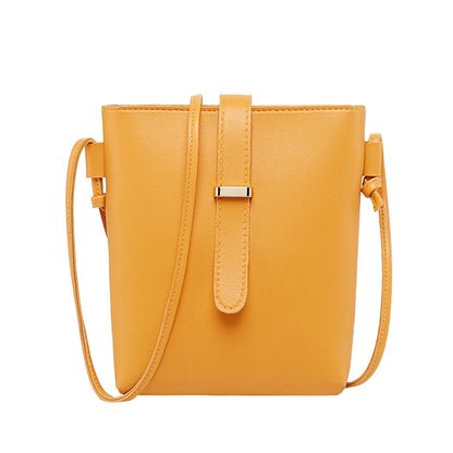 Women Bucket Bags PU Leather Zipper Crossbody Shoulder Messenger Bag for Daily Top Quality Women'S Purse Cartera Mujer Monedero